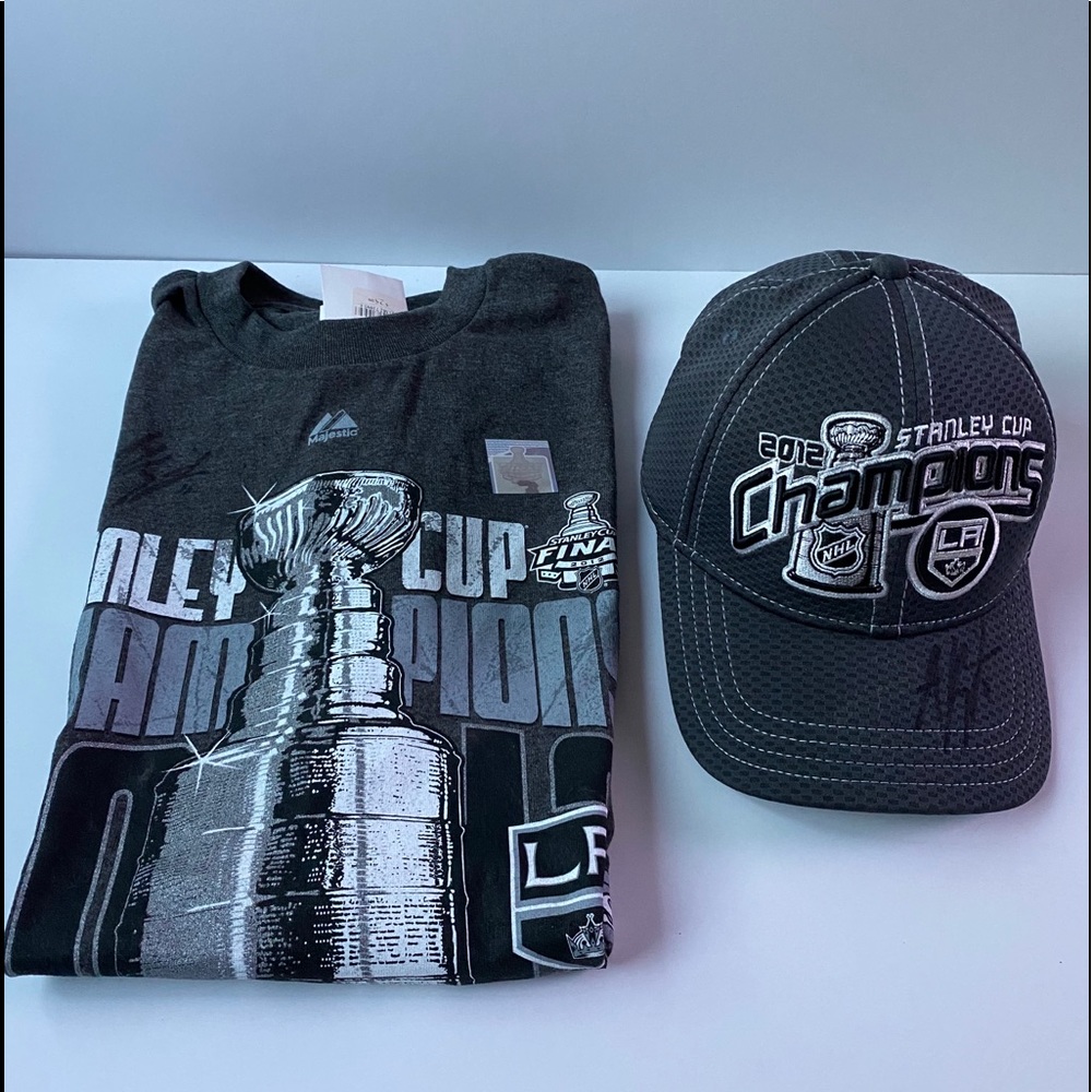 2012 Stanley Cup Cap & T-Shirt